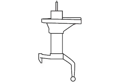 Original Amortiguador Excel-G / Super Strut KYB 331018